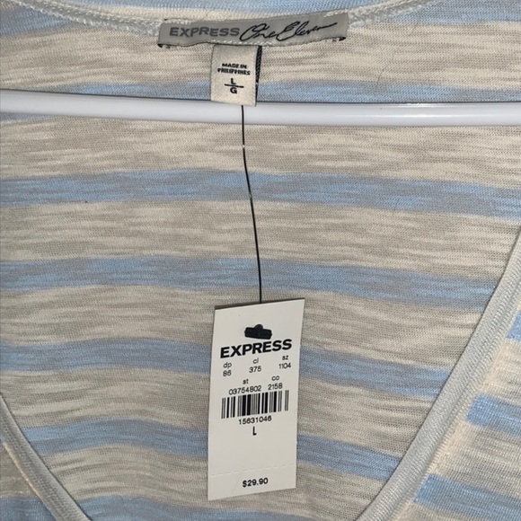 NWT Express L one Eleven Strike Light Summery Tank Top - Picture 2 of 2